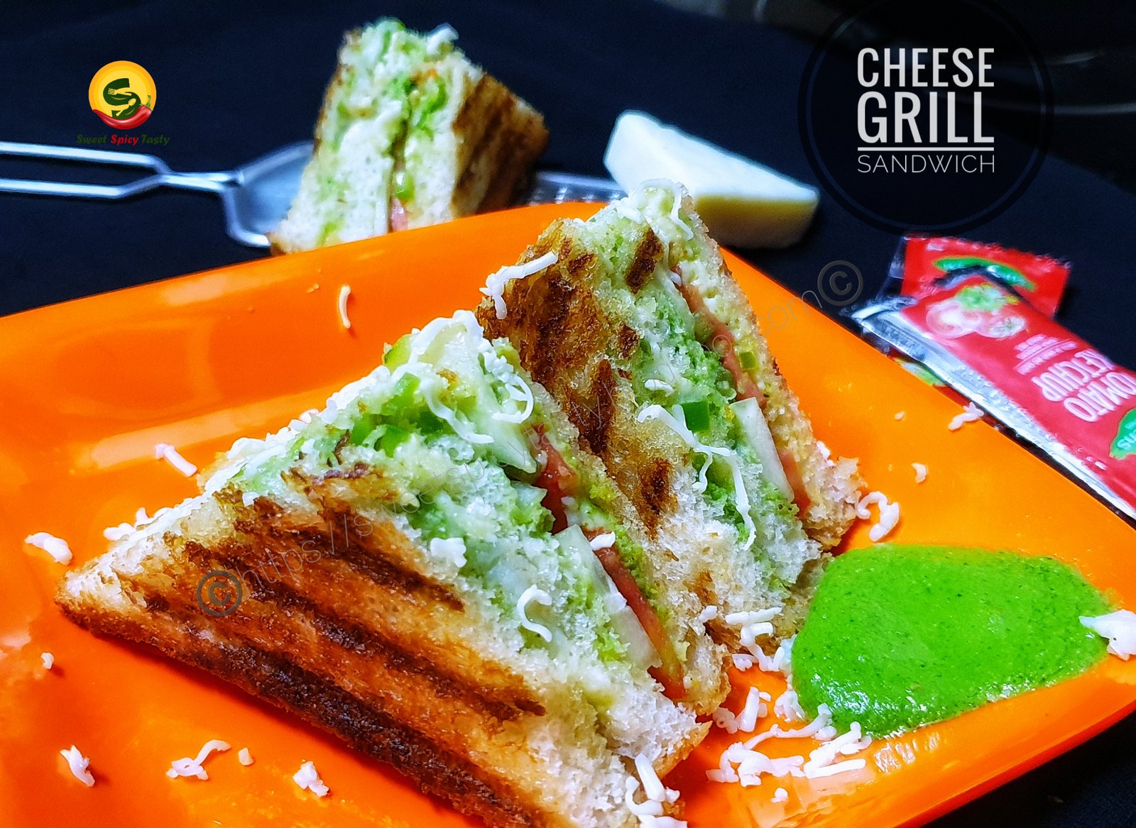 Grill veg cheese Sandwich