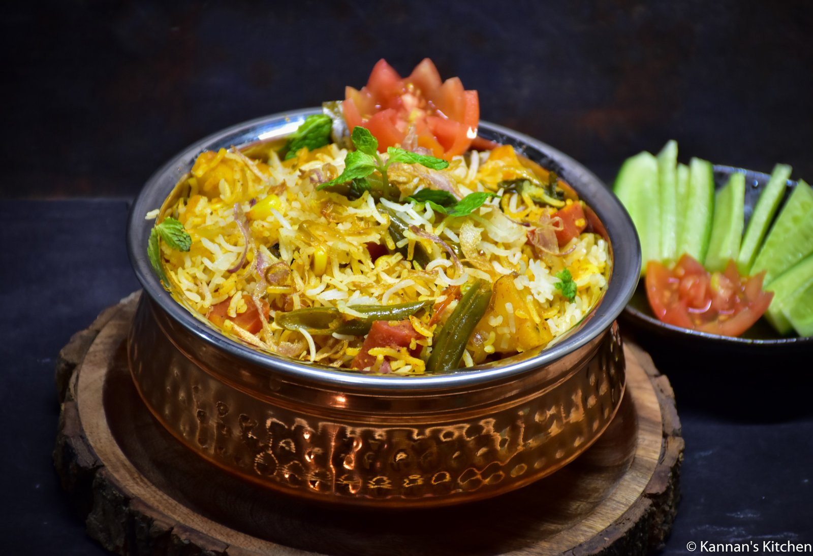Veg Biryani (Dum)