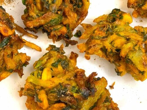 Corn Palak Pakoda