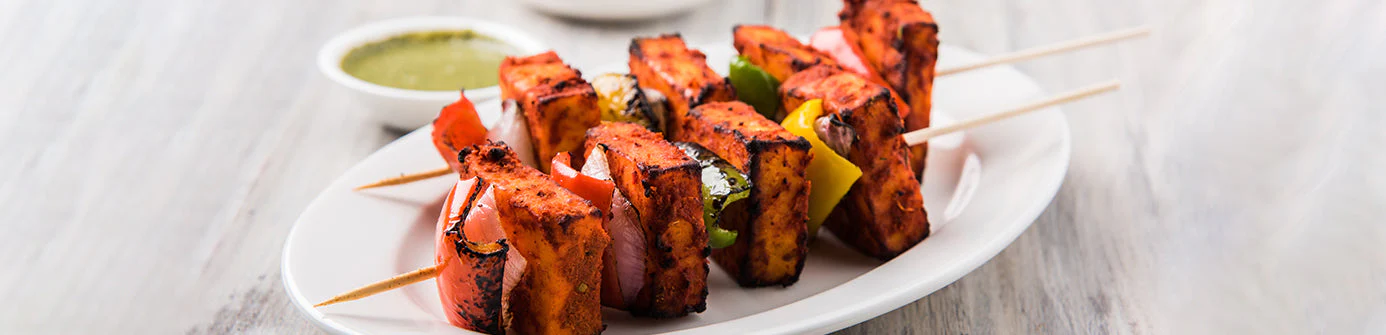 Paneer cheese chilli tikka