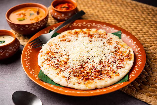 Cheese Tomato Uttapam