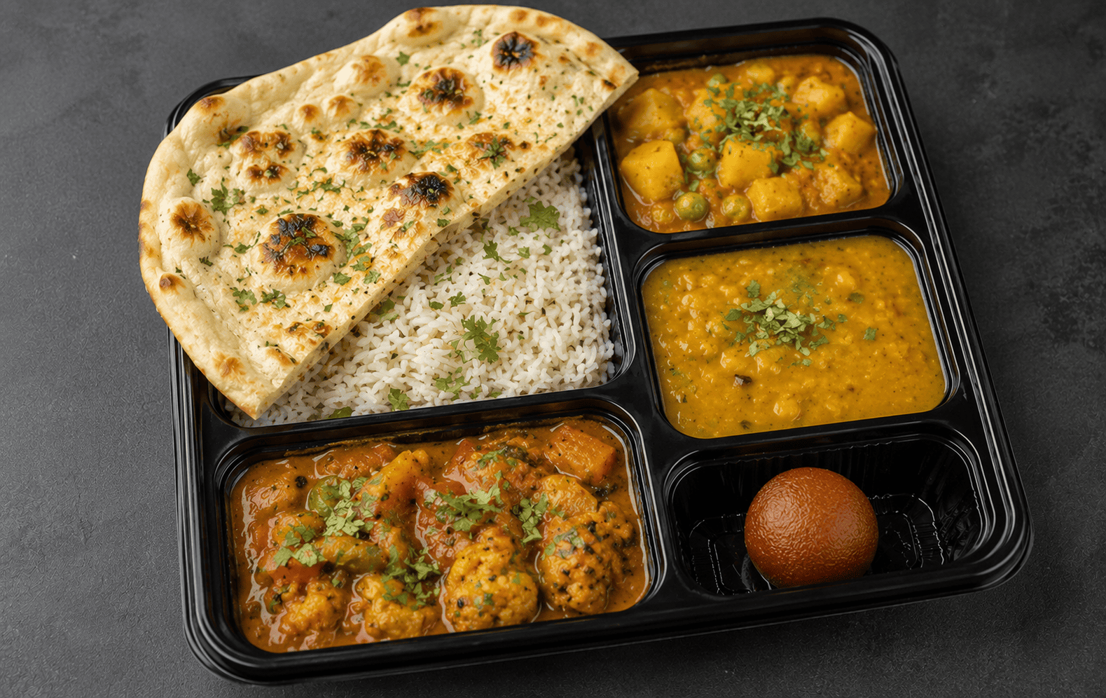 Rajasthani Thali (Vegan)