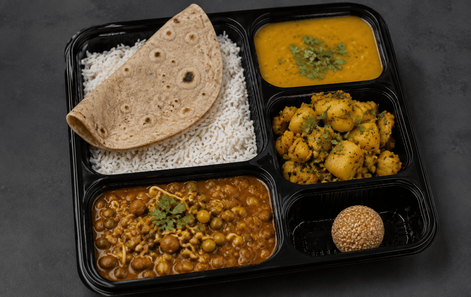 Maharashtrian Thali (Vegan)