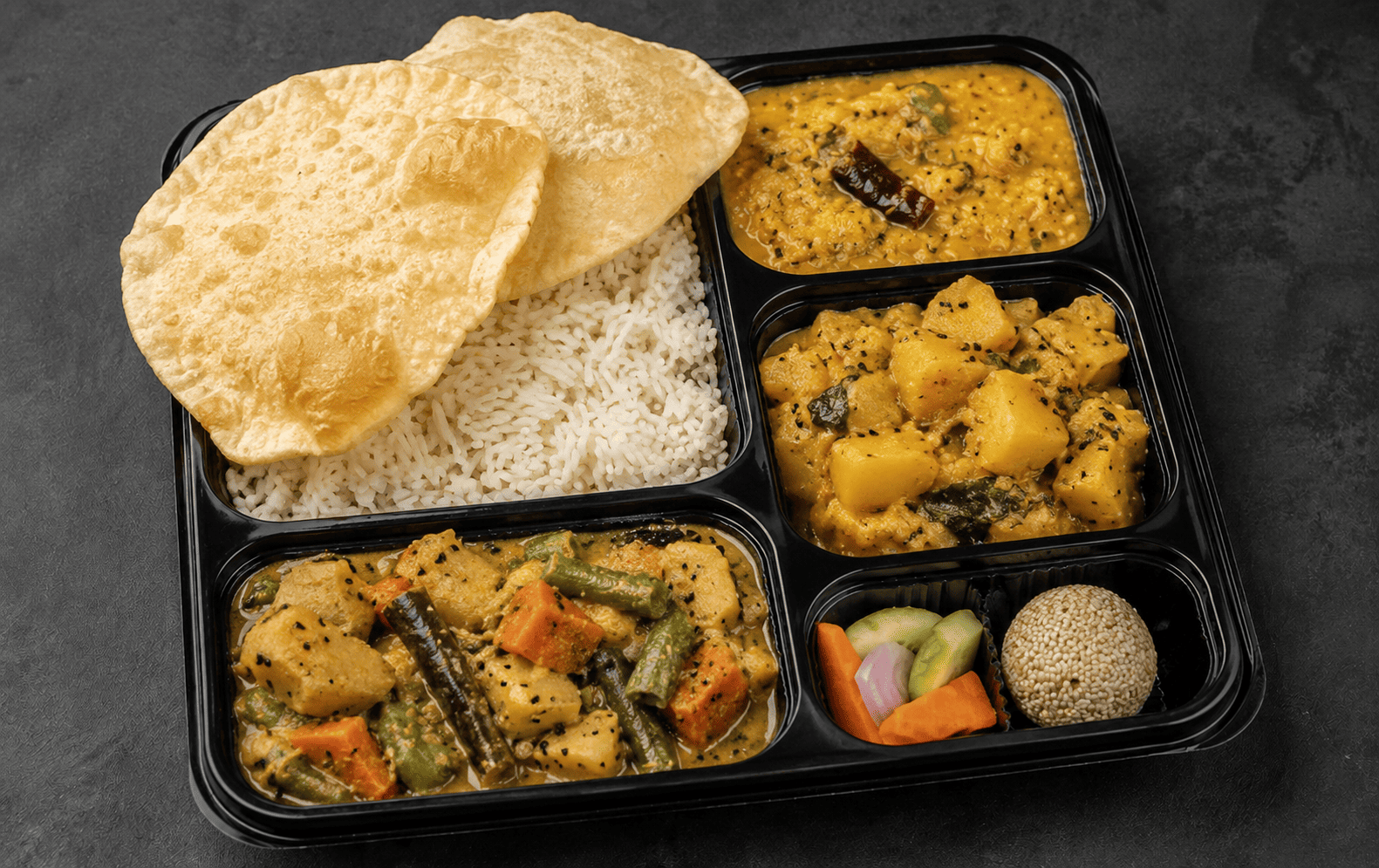 Bengali Thali (Vegan)