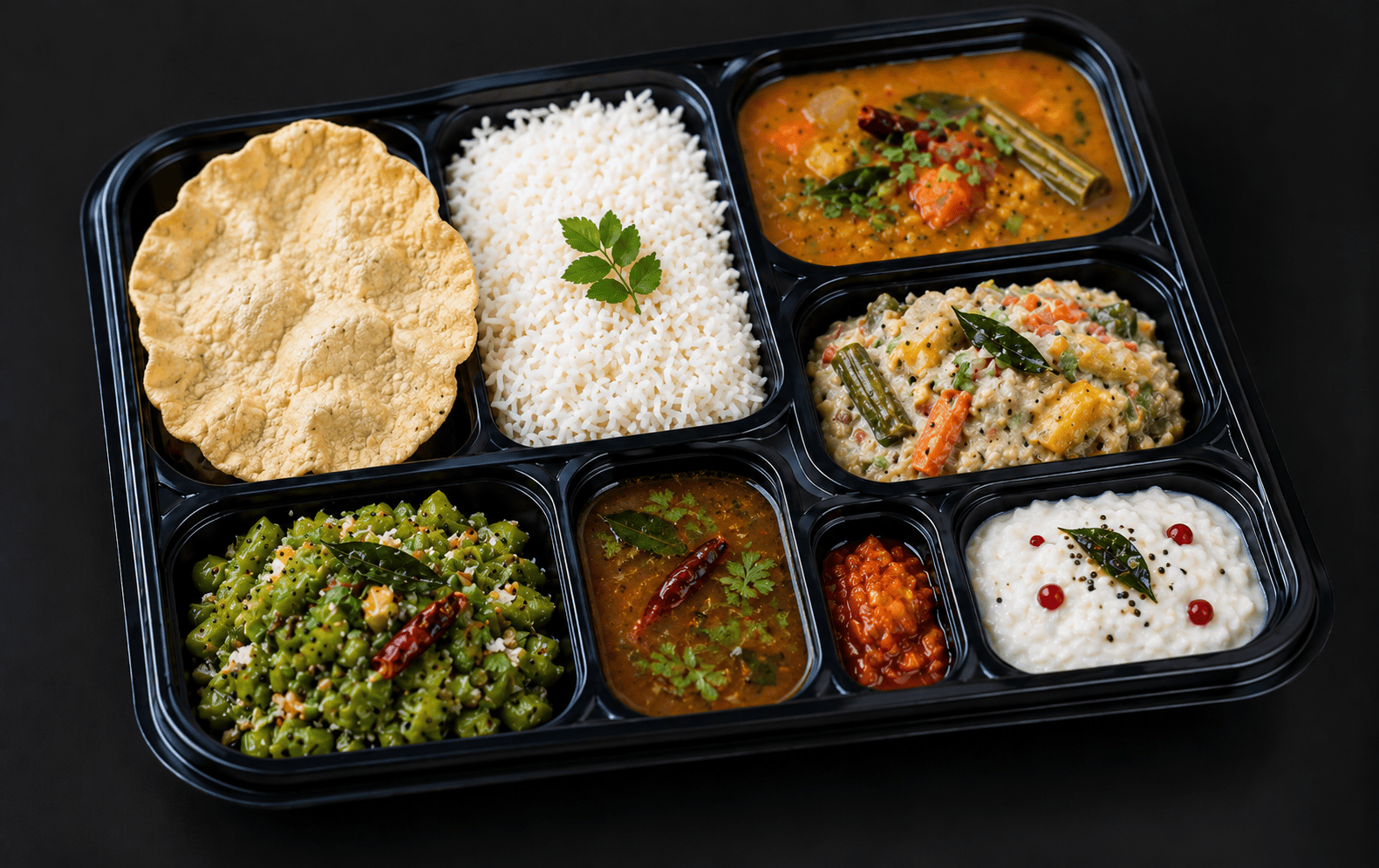 Tamil Thali (Vegetarian)
