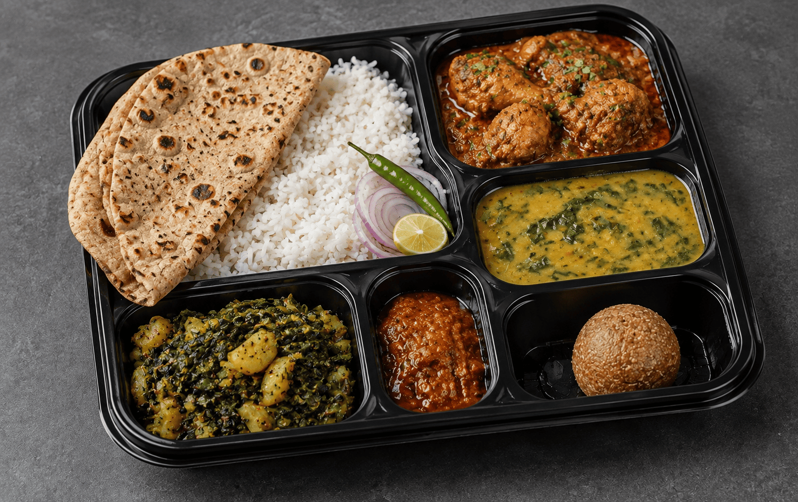 Jharkhandi Thali (Non- Vegetarian)